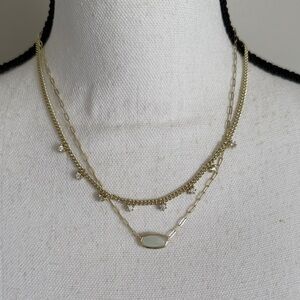 Kendra Scott layered necklace new with box